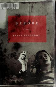 Cover of: Before