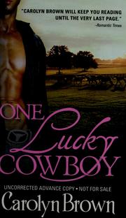 Cover of: One lucky cowboy