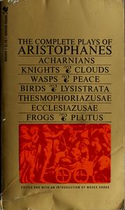 Cover of: The complete plays of Aristophanes by Aristophanes