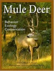 Cover of: Mule deer by Erwin A. Bauer