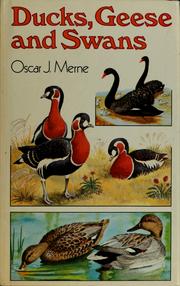 Ducks, geese and swans by Oscar J. Merne