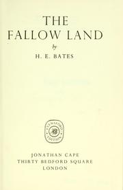 Cover of: The fallow land