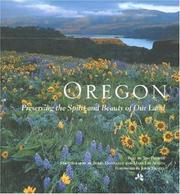Cover of: Oregon: preserving the spirit and beauty of our land