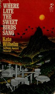 Cover of: Where late the sweet birds sang