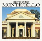 Cover of: Jefferson's Monticello