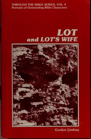 Cover of: Lot and Lot's wife