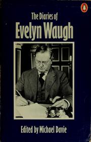 Cover of: The diaries of Evelyn Waugh