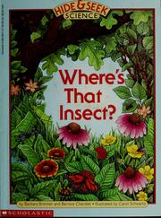 Cover of: Where's that insect?