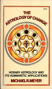 Cover of: The astrology of change