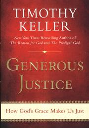 Generous Justice by Timothy J. Keller