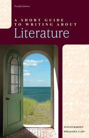 Cover of: A short guide to writing about literature by Sylvan Barnet