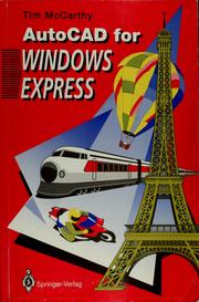 Cover of: AutoCAD for Windows express