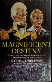 Cover of: Magnificent destiny: a novel about the great secret adventure of Andrew Jackson and Sam Houston.