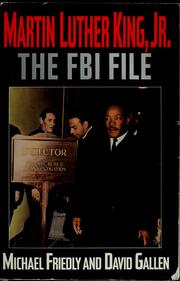 Cover of: Martin Luther King, Jr.: the FBI file