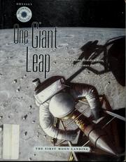 Cover of: One giant leap: the first moon landing