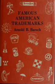 Cover of: Famous American trademarks