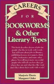 Cover of: Careers for Bookworms & Other Literary Types