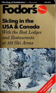 Fodor's skiing in the USA & Canada by Staci Capobianco