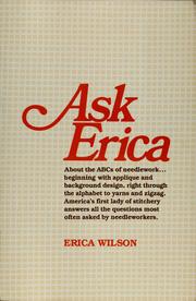 Cover of: Ask Erica by Erica Wilson