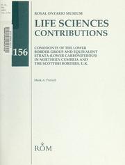Cover of: Conodonts of the Lower Border Group and Equivalent Strata (Life Sciences Con) by Mark A. Purnell