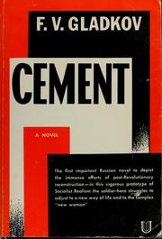 Cover of: Cement: a novel