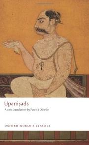 Cover of: Upaniṣads by translated from the original Sanskrit by Patrick Olivelle.