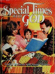 Cover of: Special times with God