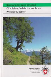 Cover of: Randonnée en montagne, Chablais et Valais francophone by 