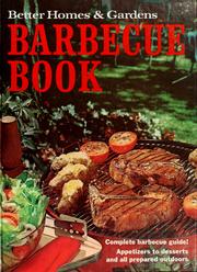 Cover of: Better homes and gardens barbecue book by 