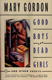 Cover of: Good Boys and Dead Girls: And Other Essays