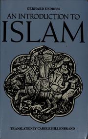 Cover of: Endress:Islam A Historical Introduction (Cloth)