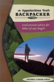 Cover of: The Appalachian Trail backpacker by Victoria Logue