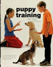 Cover of: Puppy training for kids by Sarah Whitehead
