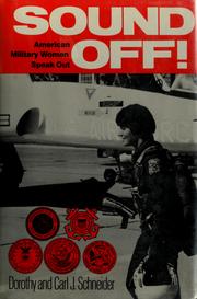 Cover of: Sound off!: American military women speak out