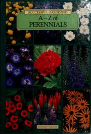 Cover of: A-Z of Perennials