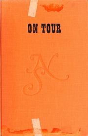 Cover of: On tour: an autobiographical novel of the 20's.