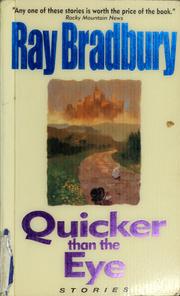 Cover of: Quicker than the eye