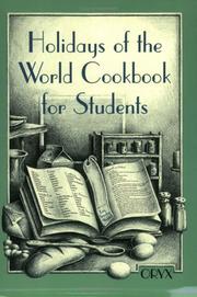 Cover of: Holidays of the world cookbook for students