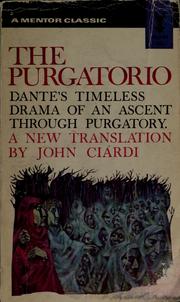 Book: The Purgatorio By Dante Alighieri