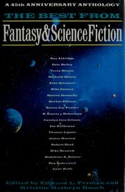 Cover of: The best from Fantasy & science fiction by edited by Kristine Kathryn Rusch and Edward L. Ferman.