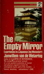 Cover of: The empty mirror: experiences in a Japanese Zen monastery