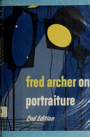 Cover of: Fred Archer on portraiture.