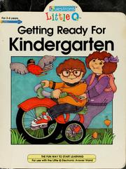 Cover of: Getting ready for kindergarten