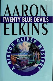 Twenty blue devils by Aaron J. Elkins