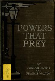 Cover of: The powers that prey