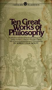 Cover of: Ten great works of philosophy.