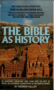Cover of: The Bible as history