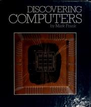 Cover of: Discovering computers