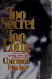 Cover of: Too secret too long