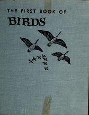 Cover of: The first book of birds by Margaret Williamson